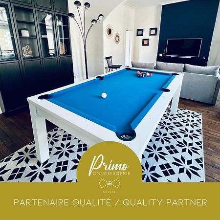 "Le General" Appartement Prestige Proche Gare, Haut-De-Gamme, Avec Billard Et Parking Prive, By Primo C0Nciergerie 느베르 외부 사진