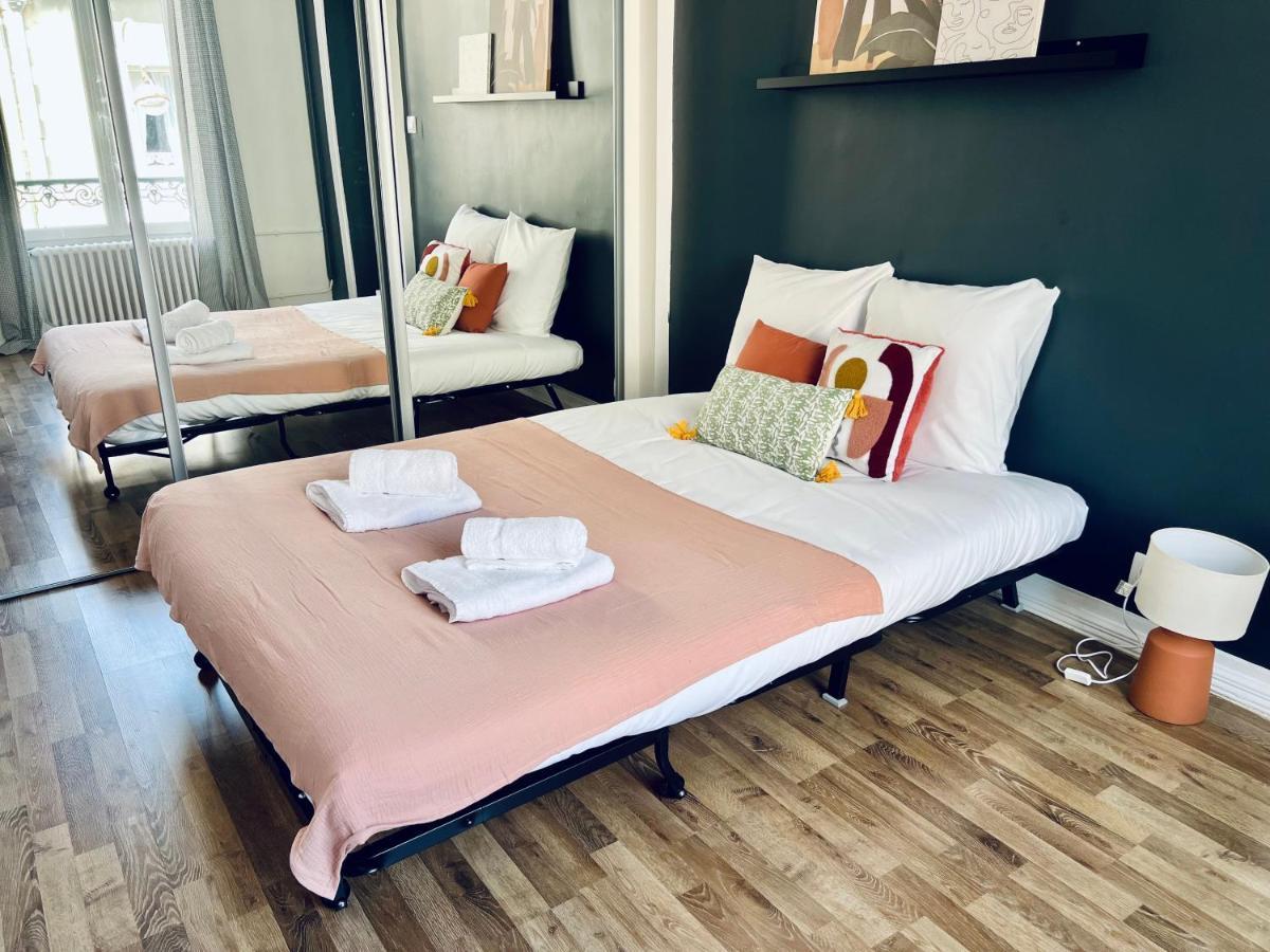 "Le General" Appartement Prestige Proche Gare, Haut-De-Gamme, Avec Billard Et Parking Prive, By Primo C0Nciergerie 느베르 외부 사진