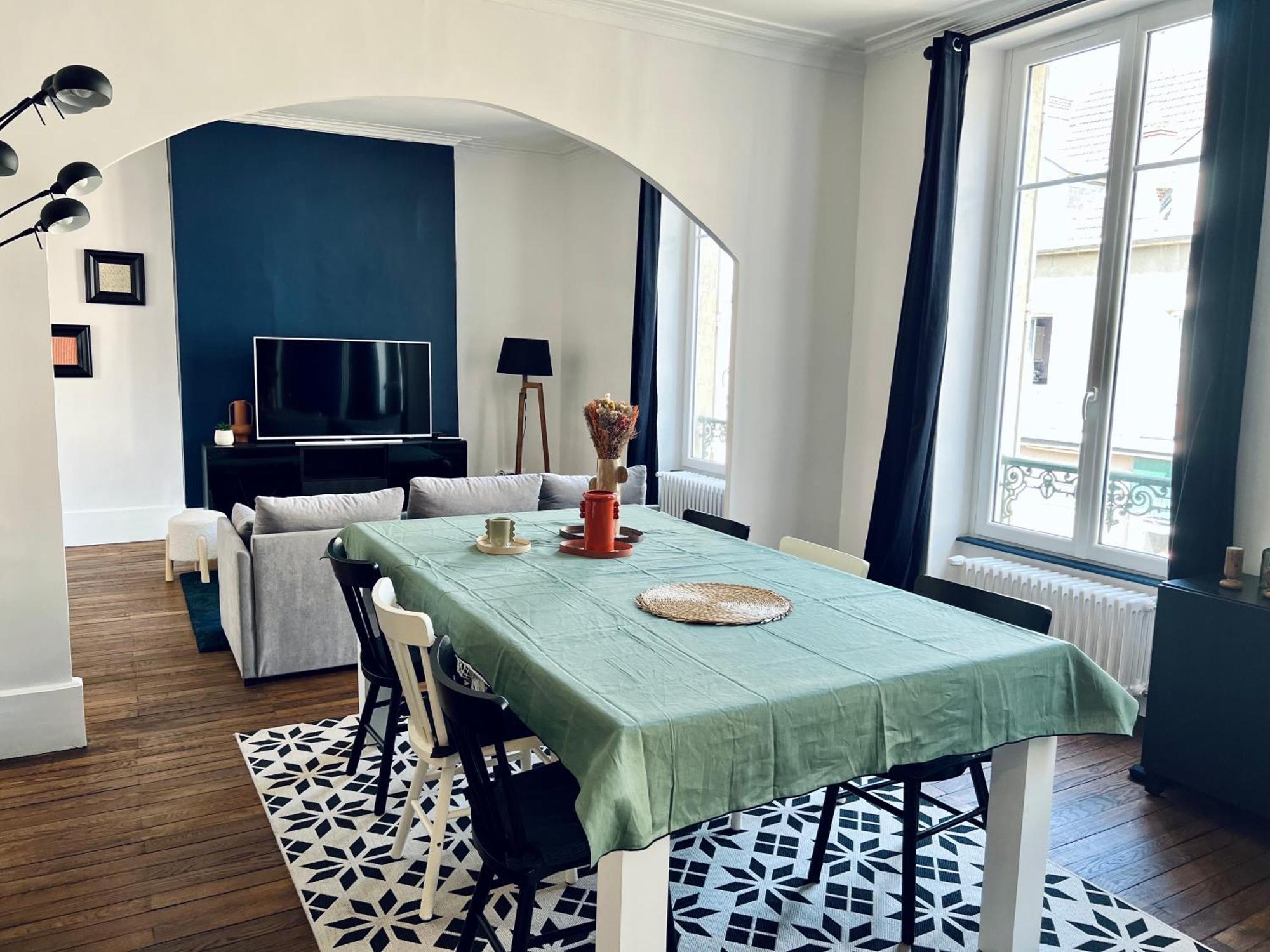 "Le General" Appartement Prestige Proche Gare, Haut-De-Gamme, Avec Billard Et Parking Prive, By Primo C0Nciergerie 느베르 외부 사진