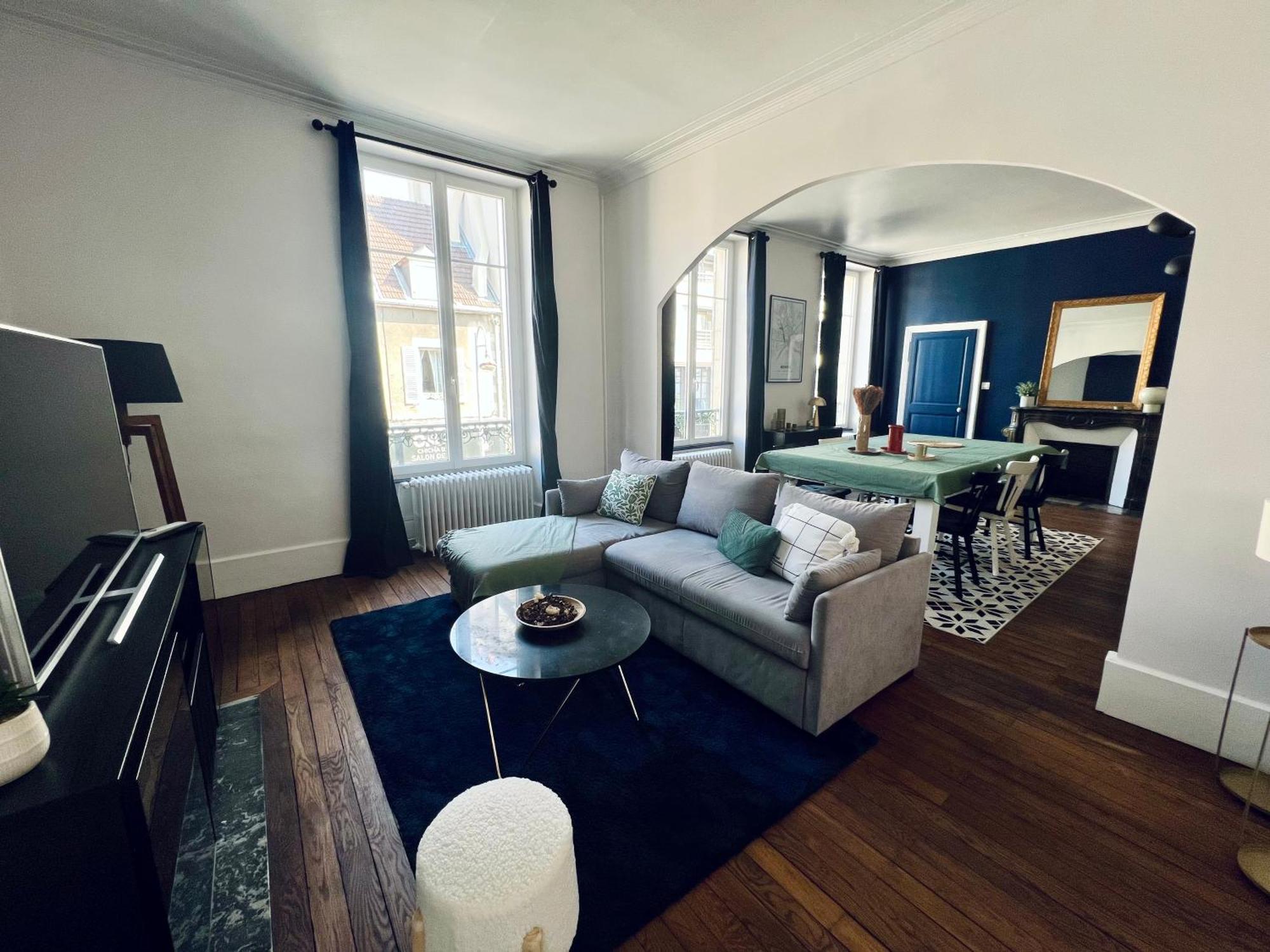 "Le General" Appartement Prestige Proche Gare, Haut-De-Gamme, Avec Billard Et Parking Prive, By Primo C0Nciergerie 느베르 외부 사진